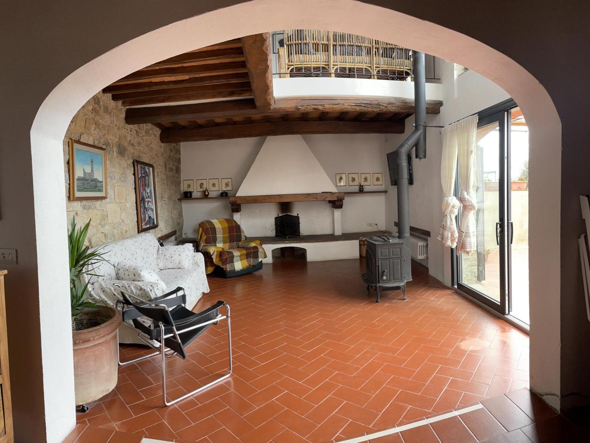 Torre Di Ponzano Guest House Barberino Val d'Elsa Luaran gambar